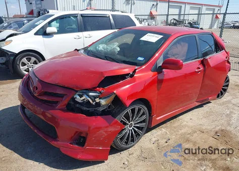 2013 Toyota Corolla S из США, поврежденный, VIN 5YFBU4EE5DP149685